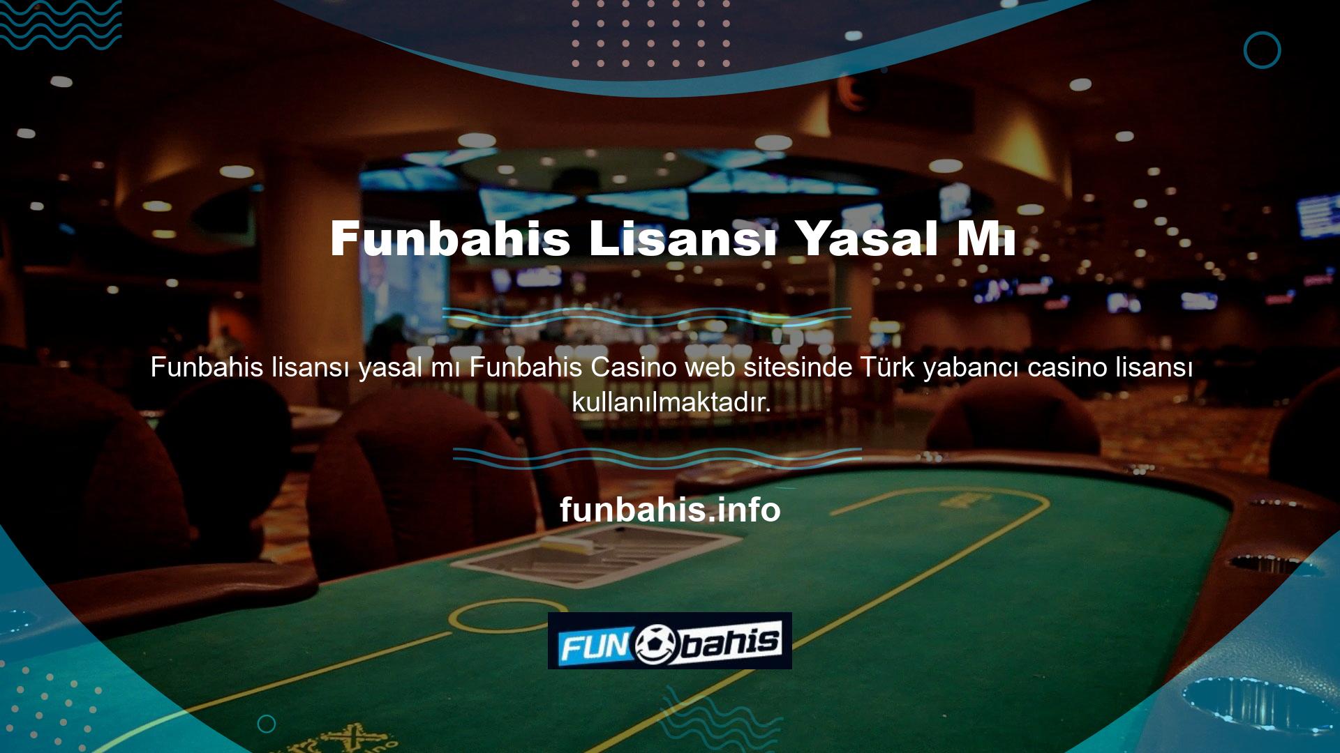Casino lisansları, yurt dışında kullanılmak üzere uygun şekilde yönetilir ve verilir